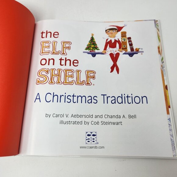 The Elf On The Shelf A Christmas Tradition Book By Carol V. Aebersold & Chanda A - Picture 6 of 9
